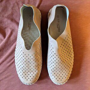 Ilse Jacobsen Tulip Slip On Shoes Neutral Glossy Dusty Rose Size 39 US 8.5